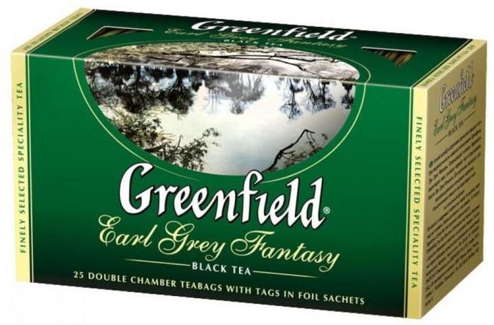 Greenfield earl grey fantasy tea 25 db