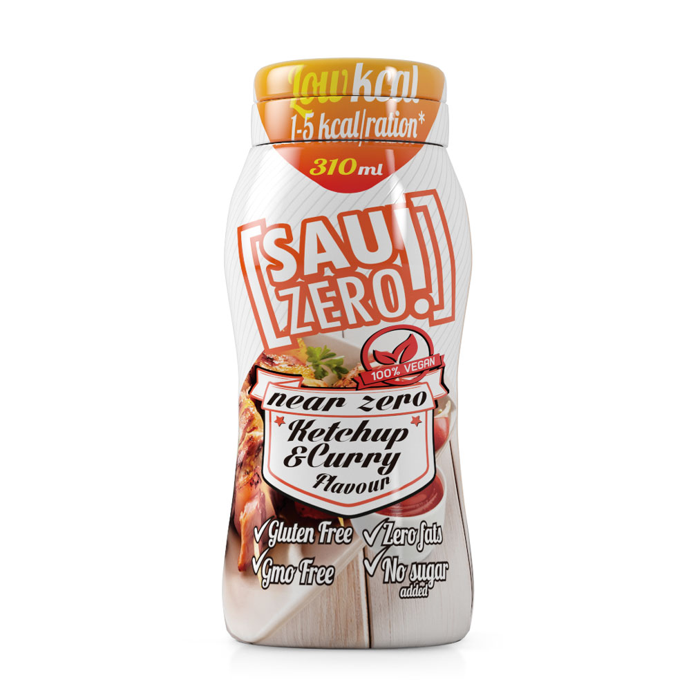 Sauzero! near zero szósz ketchup és curry 310 ml