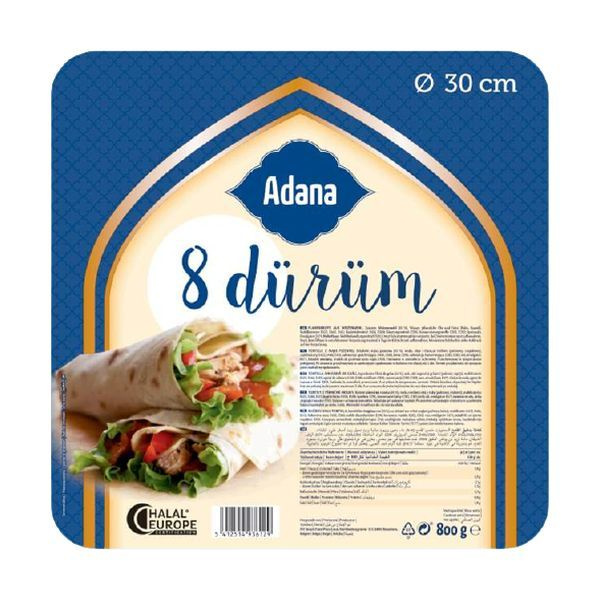 Adana lágy tortilla 30cm 800 g