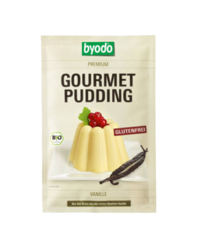 Byodo bio gluténmentes pudingpor vaníliás 40 g