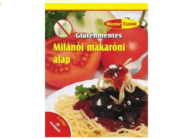 Mester Család gluténmentes milánói makaróni alap 50 g