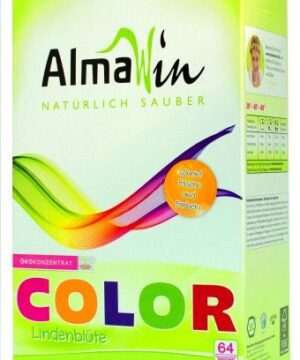 AlmaWin COLOR ÖKO Mosópor koncentrátum színes ruhákhoz Hársfavirág 2kg