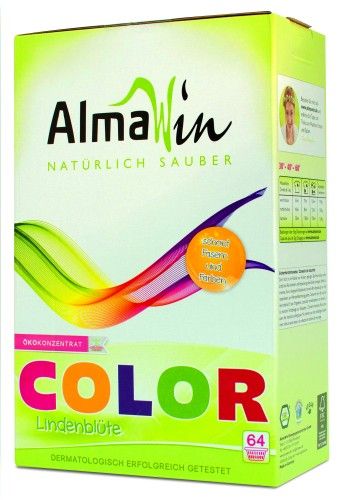 AlmaWin COLOR ÖKO Mosópor koncentrátum színes ruhákhoz Hársfavirág 2kg