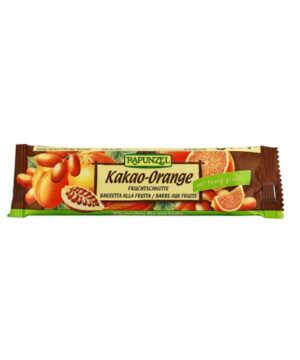 Rapunzel bio gyümölcsszelet kakaó-narancs 40 g