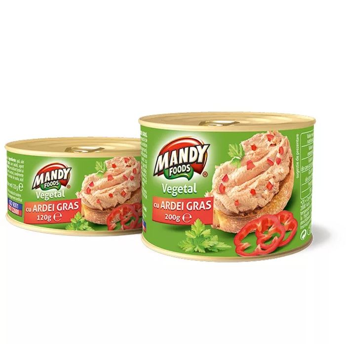Mandy növényi pástétom paprikás 120 g