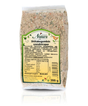 Natura shiitake gombás szendvicspor 200 g