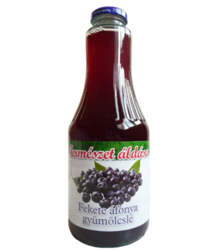 Természet Áldása bio fekete áfonya gyümölcslé 100% 1000 ml