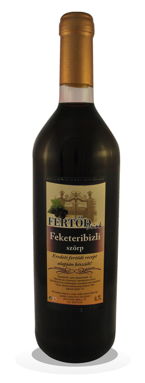 Fertőd drink feketeribizli szörp 700 ml