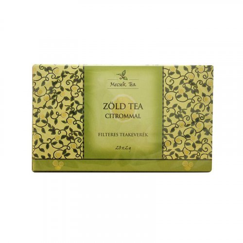 Mecsek zöld tea citrommal 20x2g 40 g