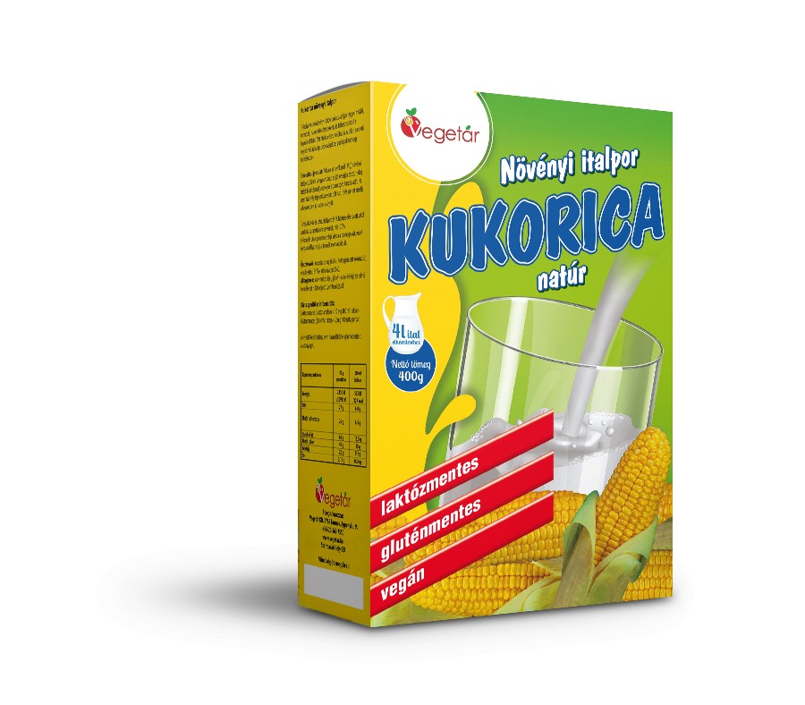 Vegetár kukorica italpor 400 g