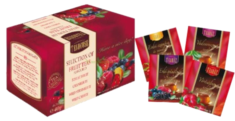 Teaház erdei gyümölcs tea 20x2g 40 g