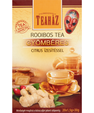 Teaház rooibos tea citromfű-gyömbéres 30 g