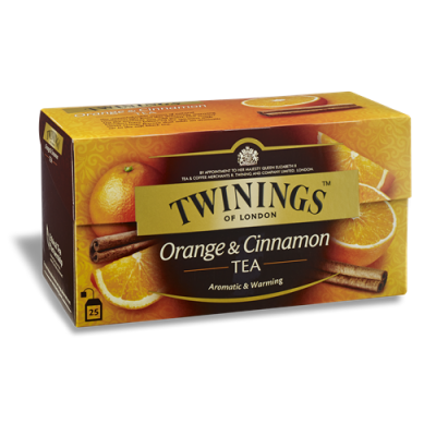 Twinings narancs-fahéj tea 25x2g 50 g