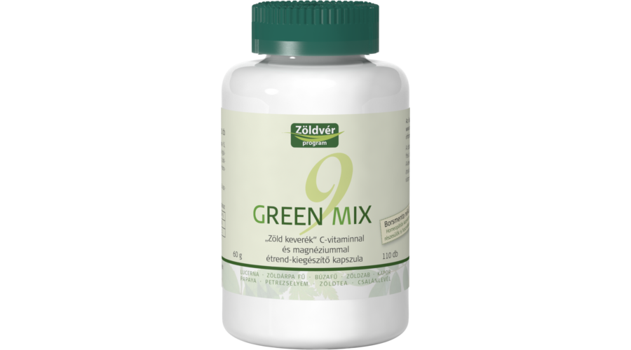 Zöldvér green mix 9 kapszula 110 db