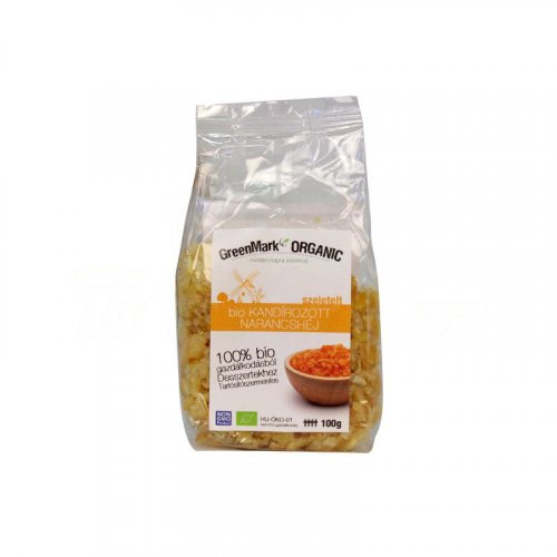 Greenmark bio kandírozott narancshéj 100 g