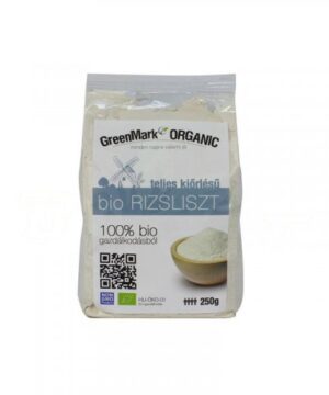 Greenmark bio teljes kiorlésu rizsliszt 250 g
