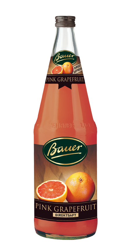 Bauer piros grapefruitlé 100 % 1000 ml