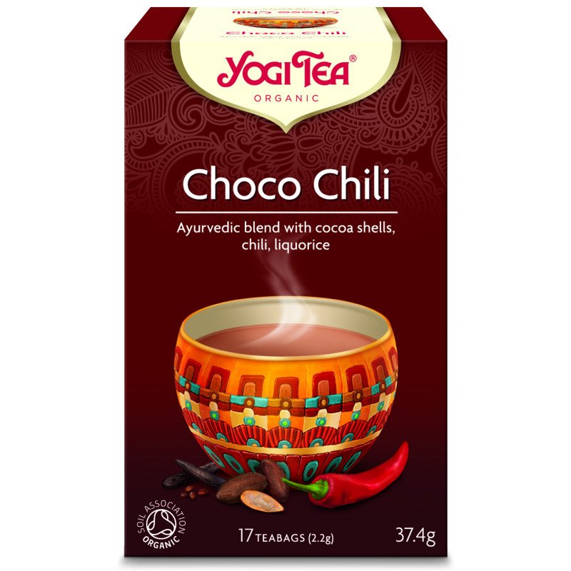 YOGI TEA Bio Csokoládés Tea azték fűszerezéssel 17 filter