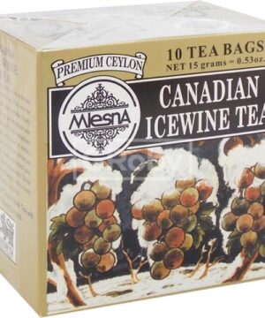Mlesna fekete tea kanadai jégbor íz 15x1g 10 db