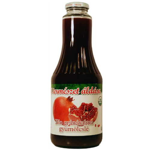 Természet Áldása bio gránátalma gyümölcslé 100% 330 ml
