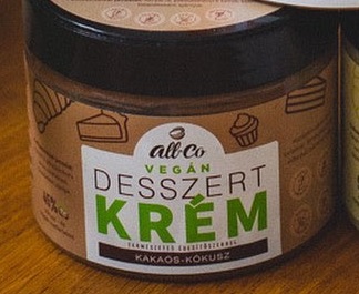 All-co vegán desszertkrém kakaós-kókusz 330 g