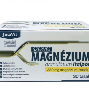 Jutavit szerves magnézium granulátum italpor 380mg/tasak 30 db