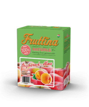 Fruttina alma-őszibarack gyümölcslé 5000 ml