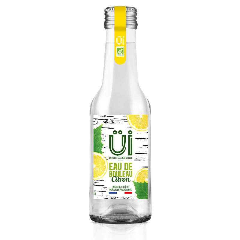 Üi bio nyírfavíz citrom 250 ml
