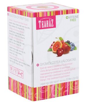 Teaház gyümölcstea válogatás 40 g