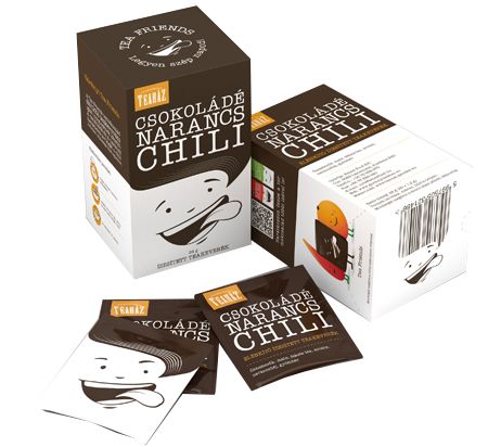 Teaház tea friends csoki-narancs-chili 24 g
