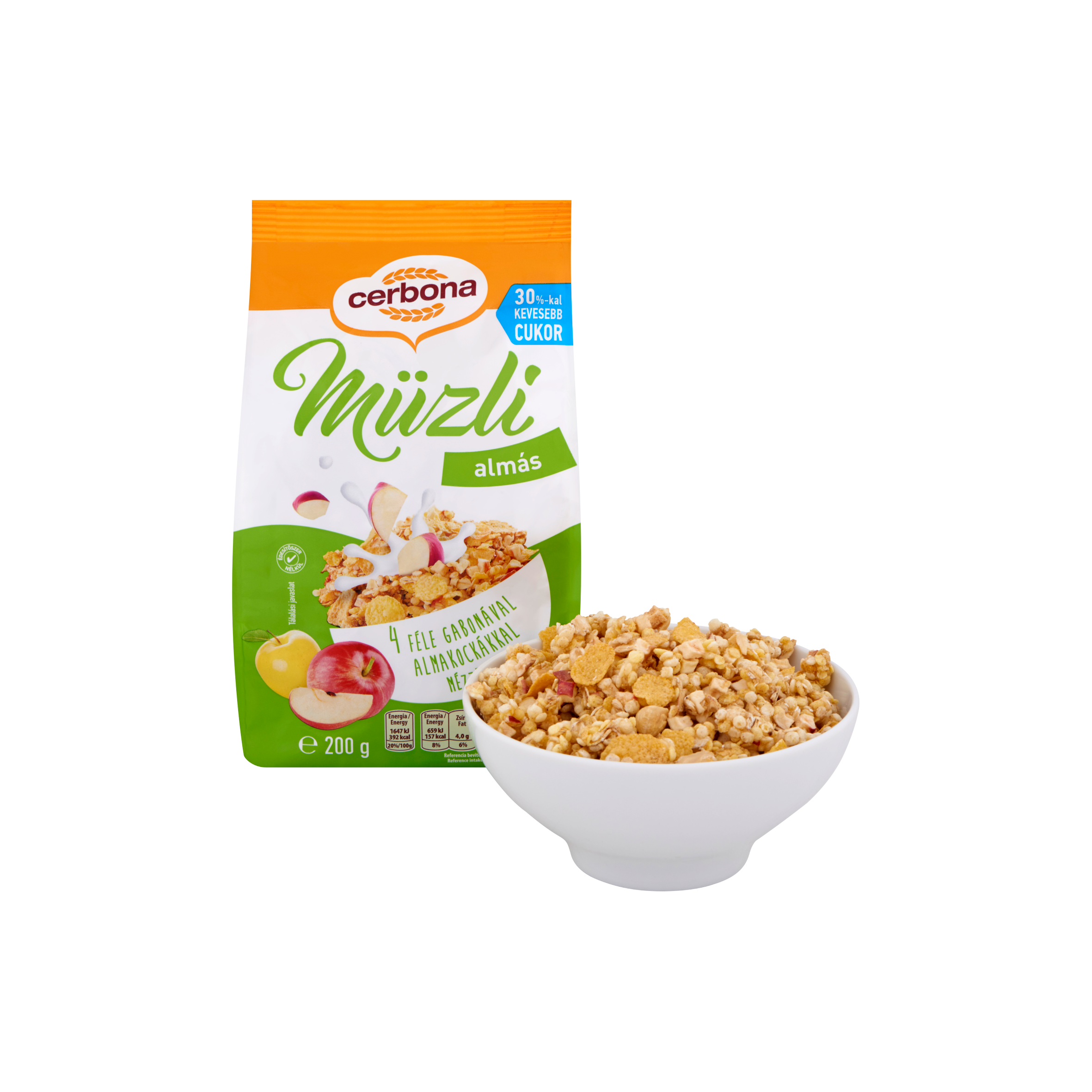 Cerbona müzli almás 200 g