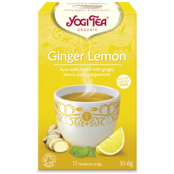 YOGI TEA Bio Citromos Gyömbér 17 filter