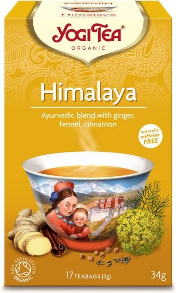 YOGI TEA Himalaya Tea gyömbérrel 17 filter 30g
