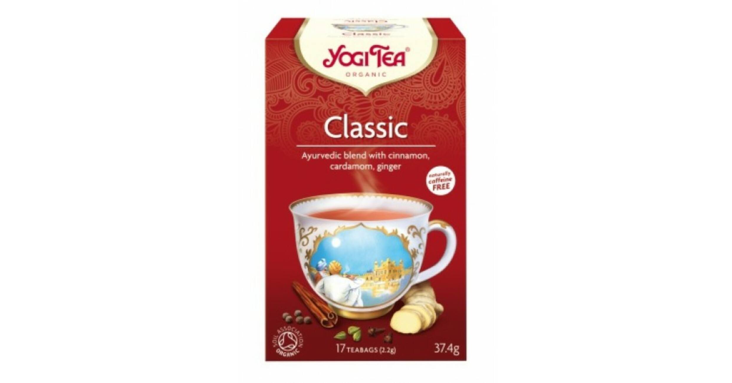 YOGI TEA Klasszikus Tea fahéjjal 17 filter