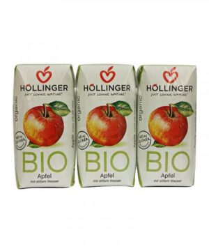 Höllinger bio gyümölcsital alma 200 ml