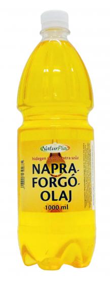 Naturpiac hidegen sajtolt napraforgó olaj extra szuz 1000 ml