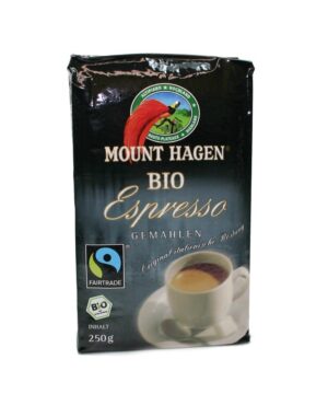 Mount Hagen bio kávé espresso 250 g