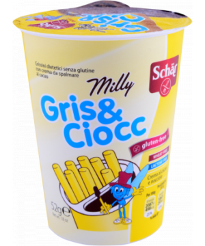 Schar gluténmentes gris&ciocc grissini mogyorókrémmel 52 g