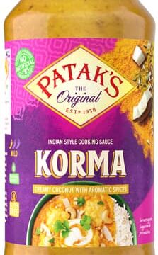 Pataks korma indiai mártás 450 g