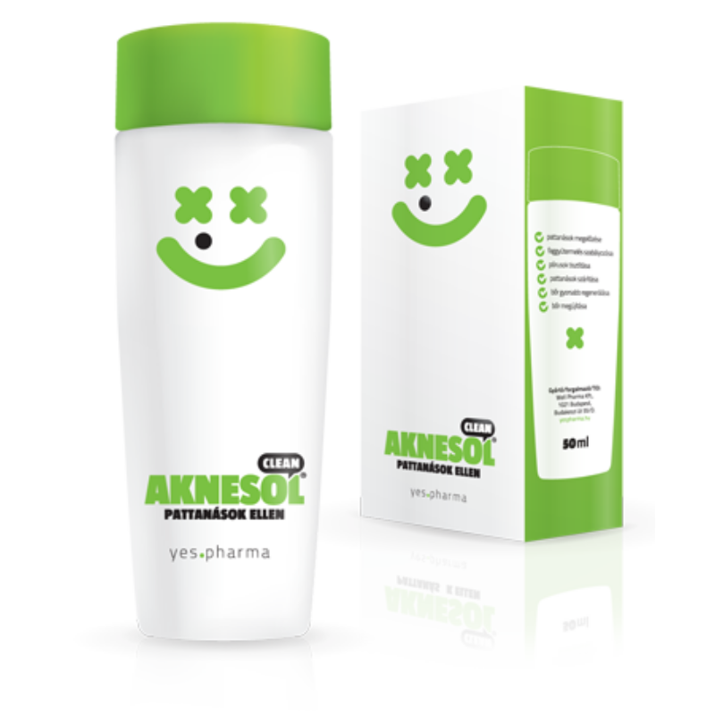 Aknesol clean ecsetelő 50 ml
