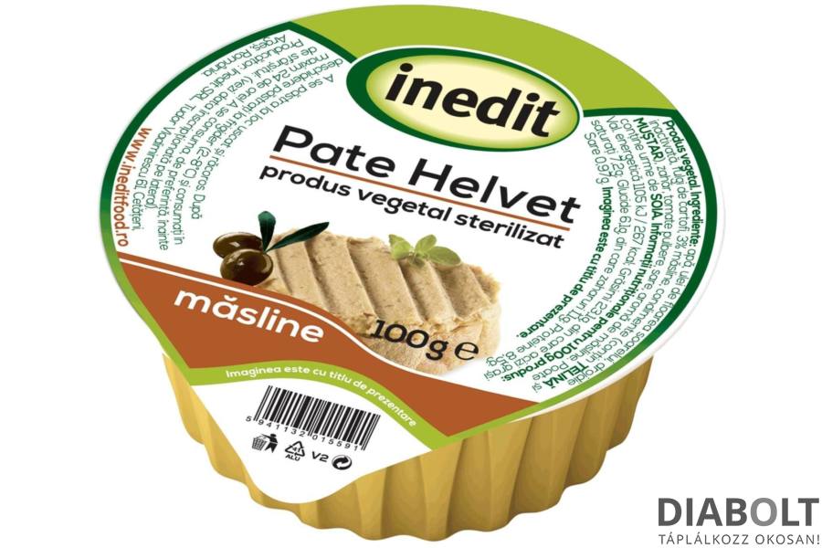 Inedit helvet pástétom olivás 100 g