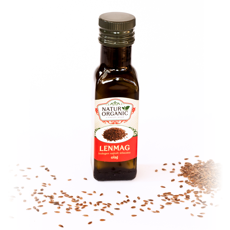 Natur organic lenmagolaj 100 ml