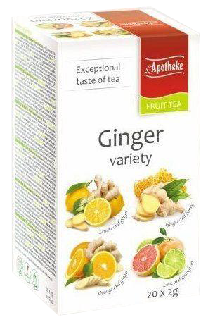 Apotheke gyömbér tea variációk 20x2g 40 g