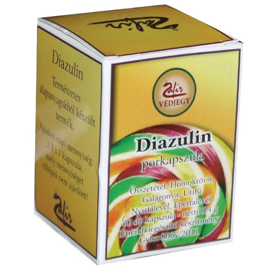 Zafír diazulin kapszula 60 db