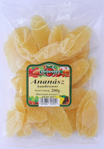 Naturfood kandírozott ananász 150 g