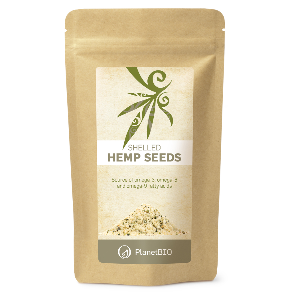 Planetbio bio kendermag hántolt 300 g