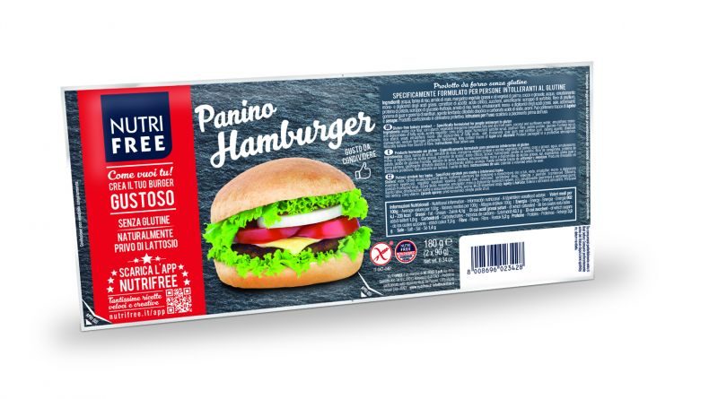 Nf panino hamburger zsemle 180 g