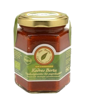 Bio Berta bio paprikakrém kedves berta 190 g
