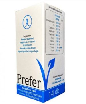 Herbaferm prefer v étrend-kiegészítő kapszula 14 db