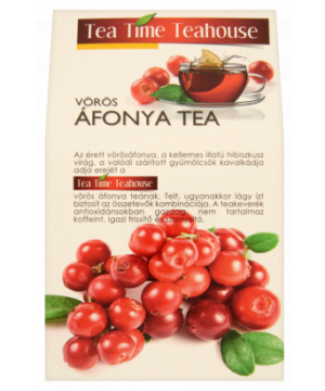 Tea Time vörösáfonya tea 100 g